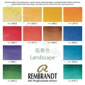荷蘭 REMBRANDT 林布蘭 專家級管狀水彩10ml (12色) 鐵盒裝 8款可選